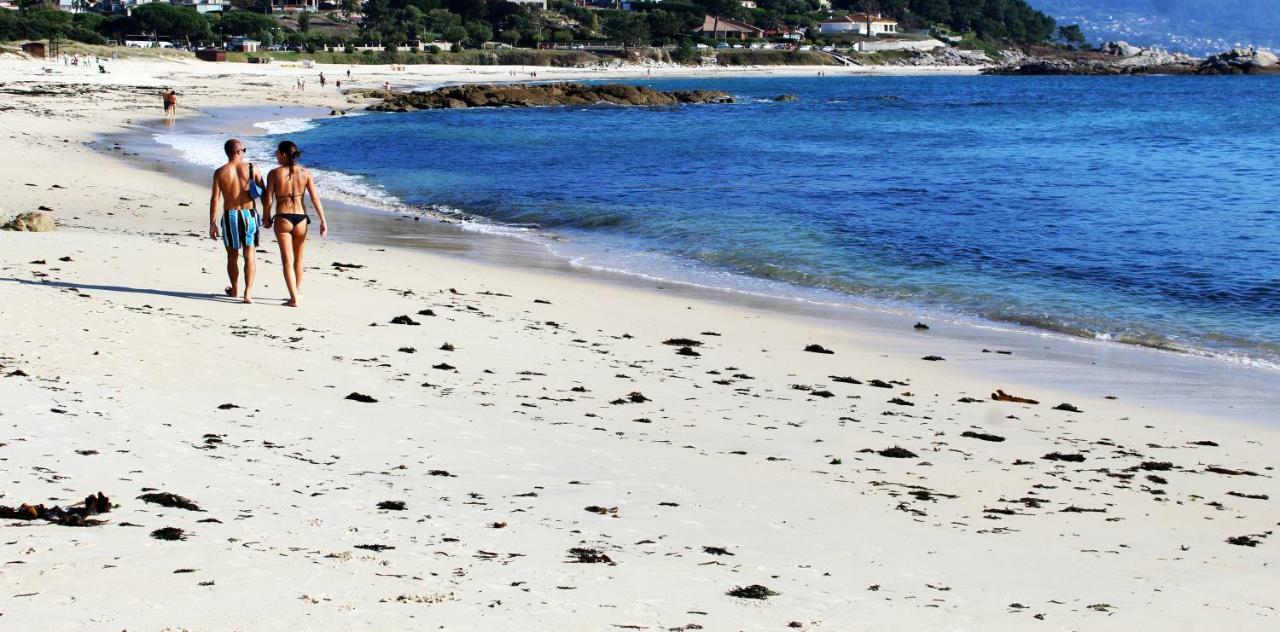 Apartamento Sanxenxo - Playa Areas Eksteriør bilde